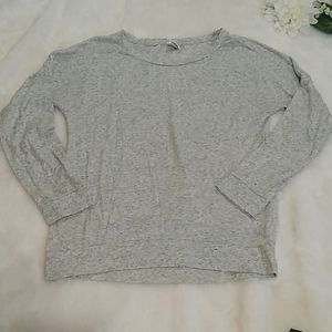 PINK VS Long sleeve Heathered light grey